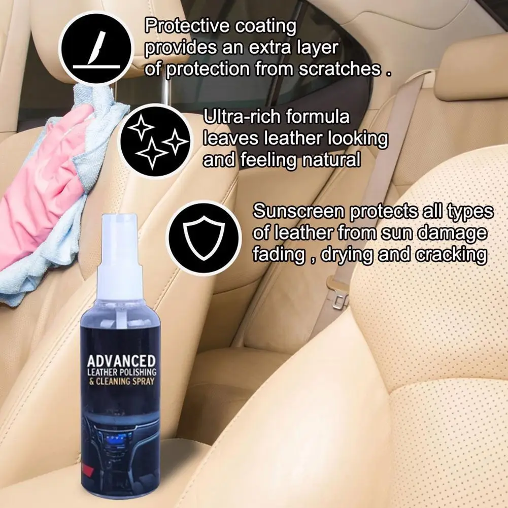 Car Interior Cleaner Agent Roof Fabric Flannel Leather Polishing Cleaning Wax Leather Seat Coating Cleaner Spraying Car Wax E2V9
Car Interior Cleaner Agent Roof Fabric Flannel Leather Polishing Cleaning Wax Leather Seat Coating Cleaner Spraying Car Wax E2V9