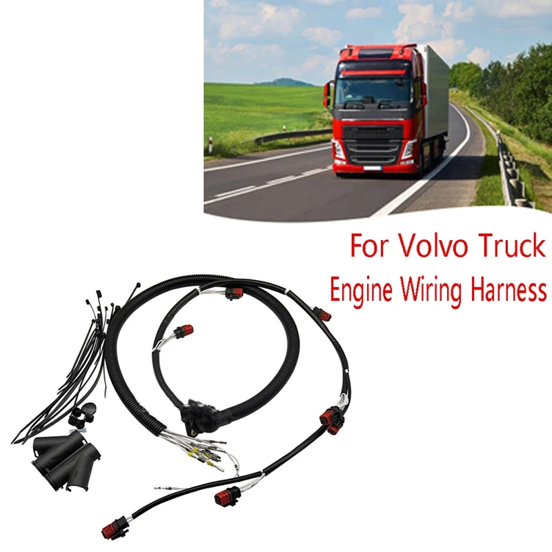 Truck Engine Wiring Harness 22248490 7422248490 Cable Harness Injector for Volvo
Truck Engine Wiring Harness 22248490 7422248490 Cable Harness Injector for Volvo