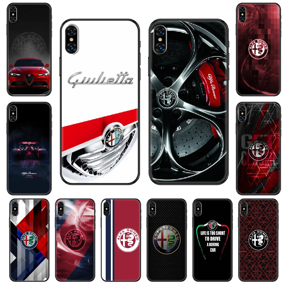 Sports Alfa Car Phone case For iphone 4 4s 5 5S SE 5C 6 6S 7 8 plus X XS XR 11 PRO MAX 2020 black art Etui trend prime fashion
Sports Alfa Car Phone case For iphone 4 4s 5 5S SE 5C 6 6S 7 8 plus X XS XR 11 PRO MAX 2020 black art Etui trend prime fashion
