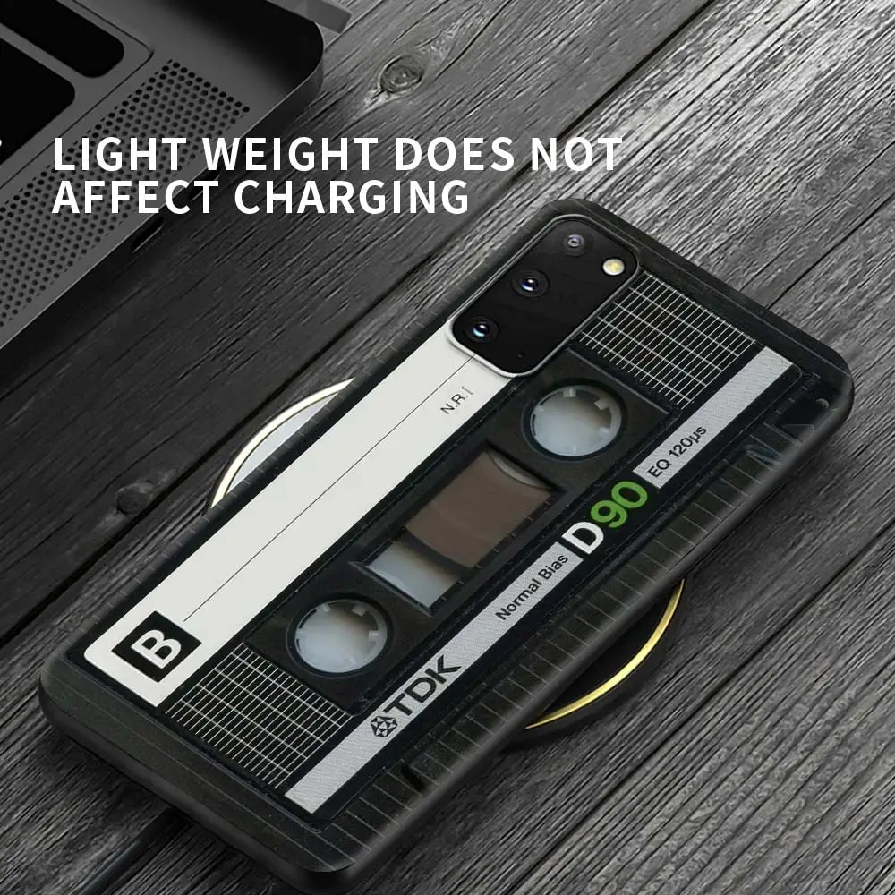 Cassette Audio Classical Old Case For Samsung Galaxy S20 FE S21 S10 S9 S8 Plus Note 20 Ultra 8 9 10 Lite Black Shockproof Fundas
Cassette Audio Classical Old Case For Samsung Galaxy S20 FE S21 S10 S9 S8 Plus Note 20 Ultra 8 9 10 Lite Black Shockproof Fundas