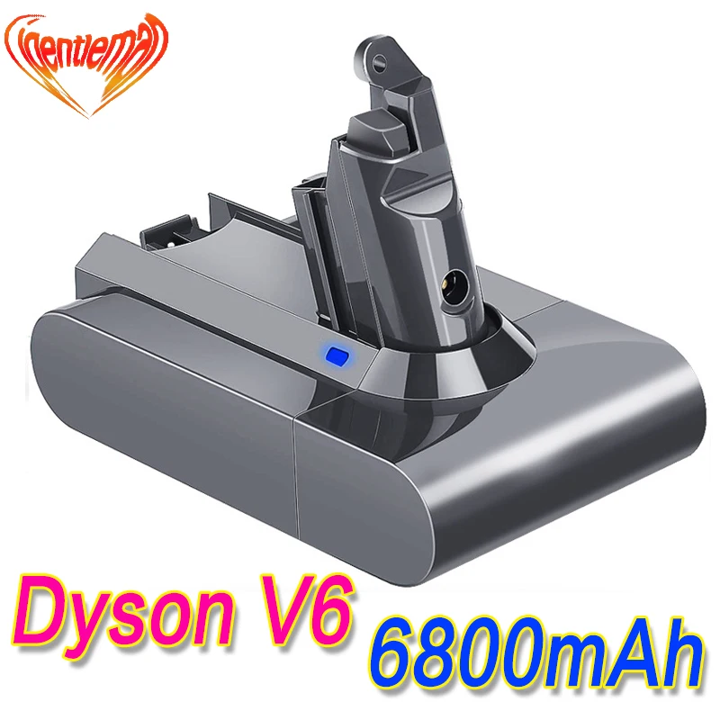 Аккумулятор dyson dc62 6800 мАч 21 6 в литий-ионный аккумулятор для Dyson V6 DC58 DC59 DC61 DC62 DC74 SV07
