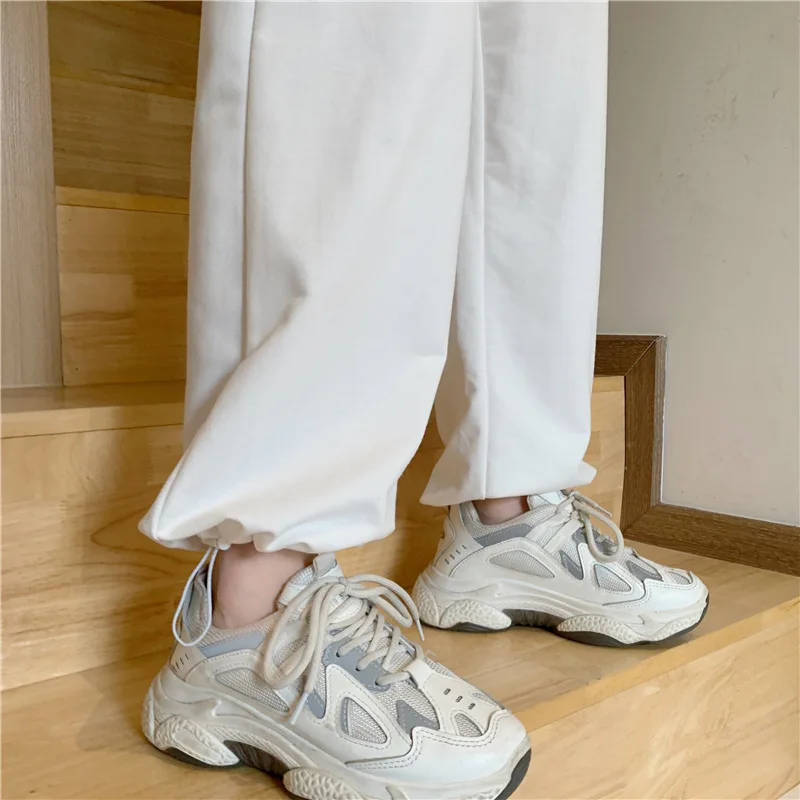 Women Solid Sweatpants High Quality Elastic Waist Polyester Simple Harem Loose Slim Plus Size All-match Daily Thicken New Pants
Women Solid Sweatpants High Quality Elastic Waist Polyester Simple Harem Loose Slim Plus Size All-match Daily Thicken New Pants