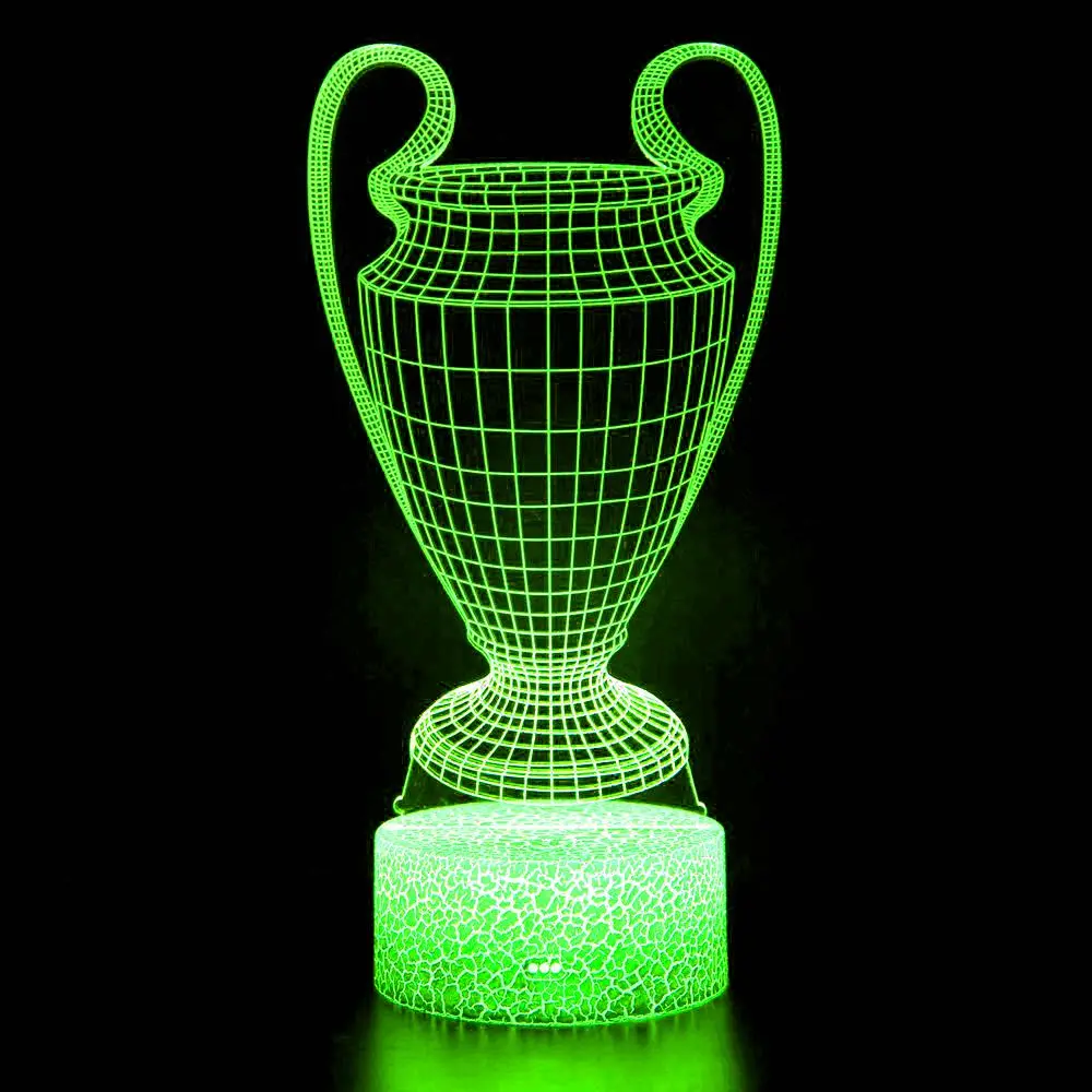 3D Illusion Night Light Trophy Logo LOGO Competition Memorial Statue Decoration Model Desktop Bedroom Gift LED USB Night Light
3D Illusion Night Light Trophy Logo LOGO Competition Memorial Statue Decoration Model Desktop Bedroom Gift LED USB Night Light