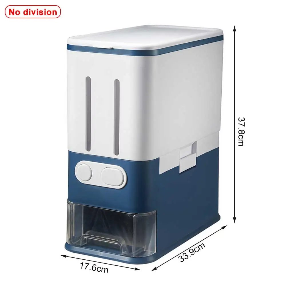 Automatic Cereal Dispenser Storage Box Plastic Measuring Cup Kitchen Food Tank Rice Container Organizer Grain Storage Cans
Automatic Cereal Dispenser Storage Box Plastic Measuring Cup Kitchen Food Tank Rice Container Organizer Grain Storage Cans