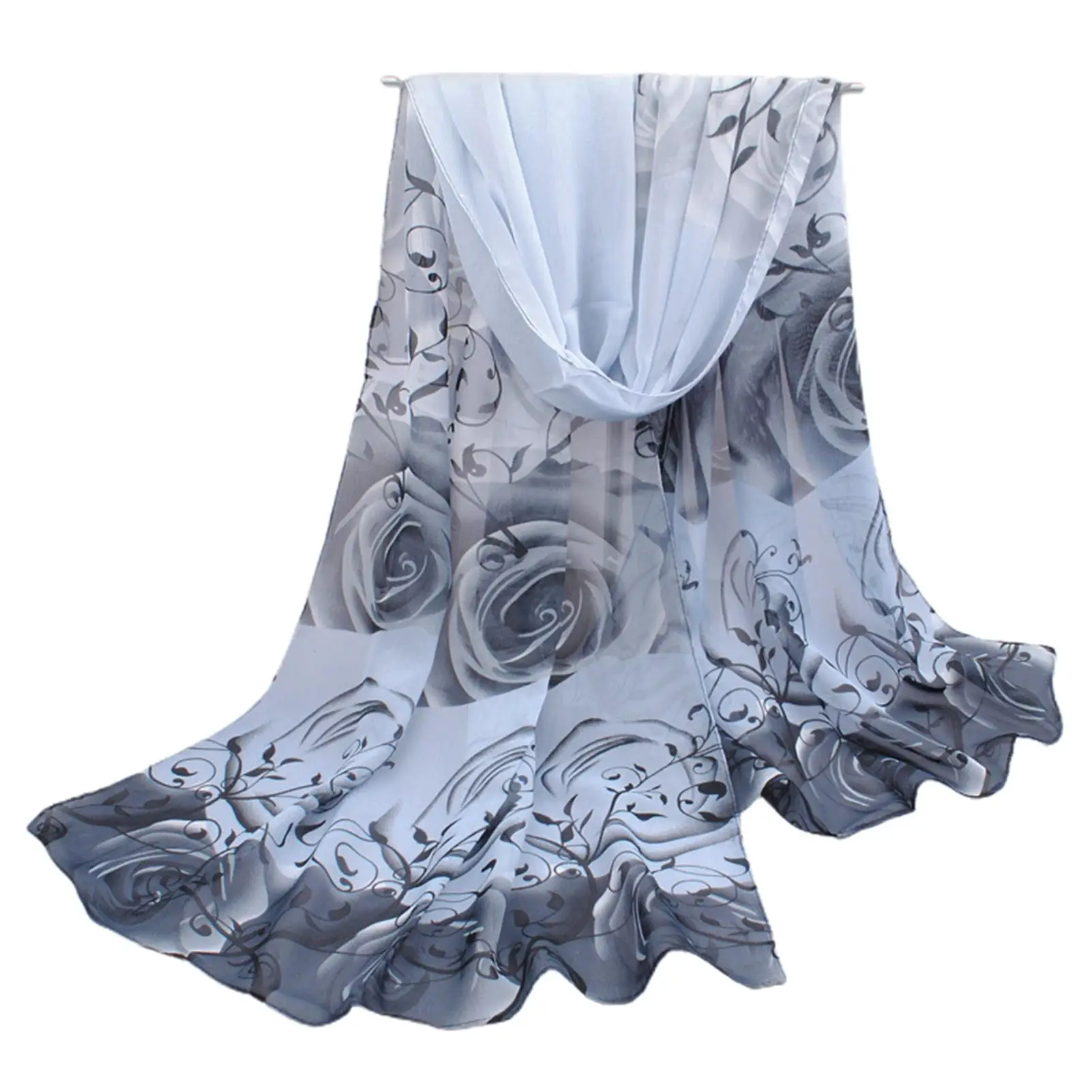 Classic Rose Print Women Thin Summer Sunscreen Beach Towel Long Chiffon Scarf Pashmina Ladies Wraps Scarves Foulard New Hijab
Classic Rose Print Women Thin Summer Sunscreen Beach Towel Long Chiffon Scarf Pashmina Ladies Wraps Scarves Foulard New Hijab