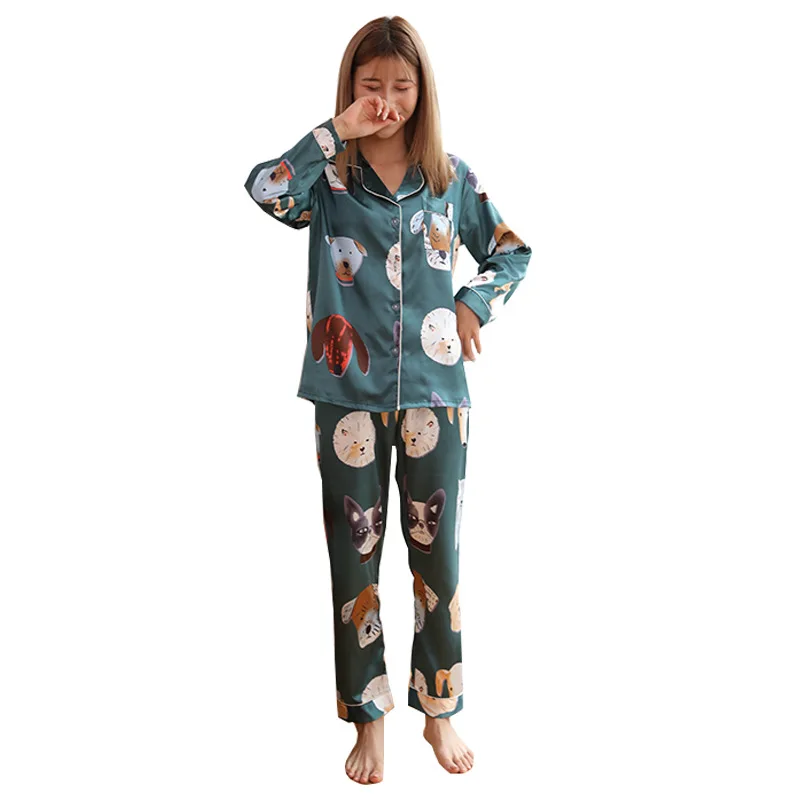 2020 Summer Couple 2PCS Pajamas Set Sexy Pocket Print Cartoon Animal Pyjamas Sleepwear Nightwear Summer Loose Home Wear
2020 Summer Couple 2PCS Pajamas Set Sexy Pocket Print Cartoon Animal Pyjamas Sleepwear Nightwear Summer Loose Home Wear