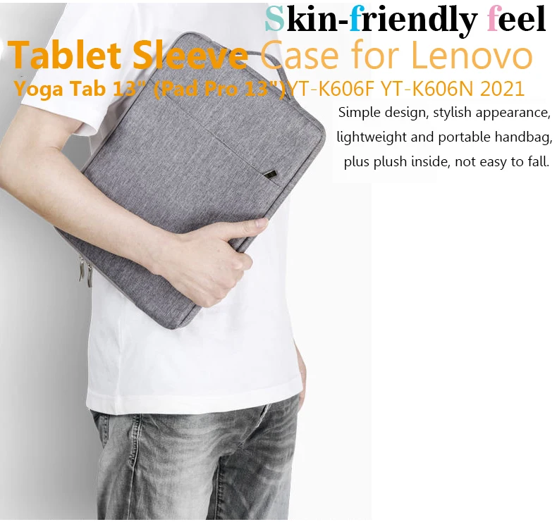 Чехол для Lenovo Yoga Tab 13 дюймов, водонепроницаемый чехол на молнии для планшетов
Чехол для Lenovo Yoga Tab 13 дюймов, водонепроницаемый чехол на молнии для планшетов
