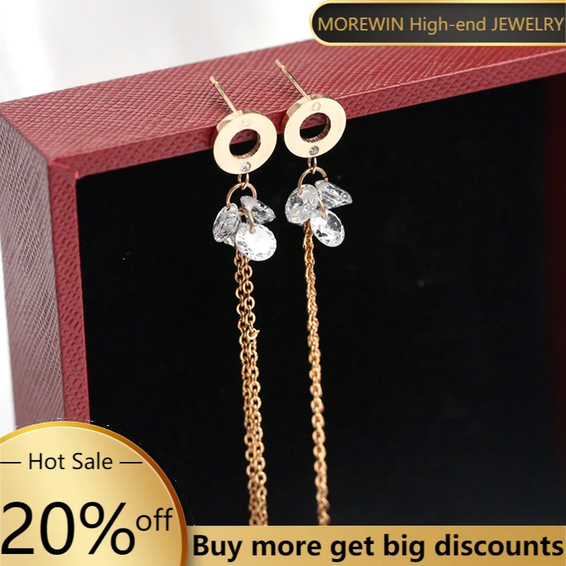 2021 New Rose Gold Hollow Circle Stud Earrings Trend All-match Women's Earrings Popular Fashion Luxury Jewelry Holiday Gift
2021 New Rose Gold Hollow Circle Stud Earrings Trend All-match Women's Earrings Popular Fashion Luxury Jewelry Holiday Gift