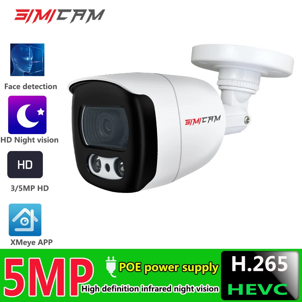 Умный IP Камера PoE безопасности Камера 5MP 3MP HD Ai HD ИК Ночное видение С микрофоном аудио на открытом воздухе с эффектом видеонаблюдение
Умный IP Камера PoE безопасности Камера 5MP 3MP HD Ai HD ИК Ночное видение С микрофоном аудио на открытом воздухе с эффектом видеонаблюдение