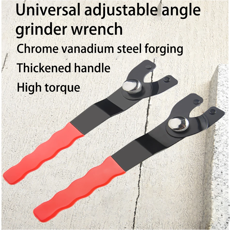 12~56mm Adjustable Angle Grinder Key Pin Wrench Plastic Handle Pin Wrench Wrench Household Wrench Hub Shaft Repair Tool
12~56mm Adjustable Angle Grinder Key Pin Wrench Plastic Handle Pin Wrench Wrench Household Wrench Hub Shaft Repair Tool