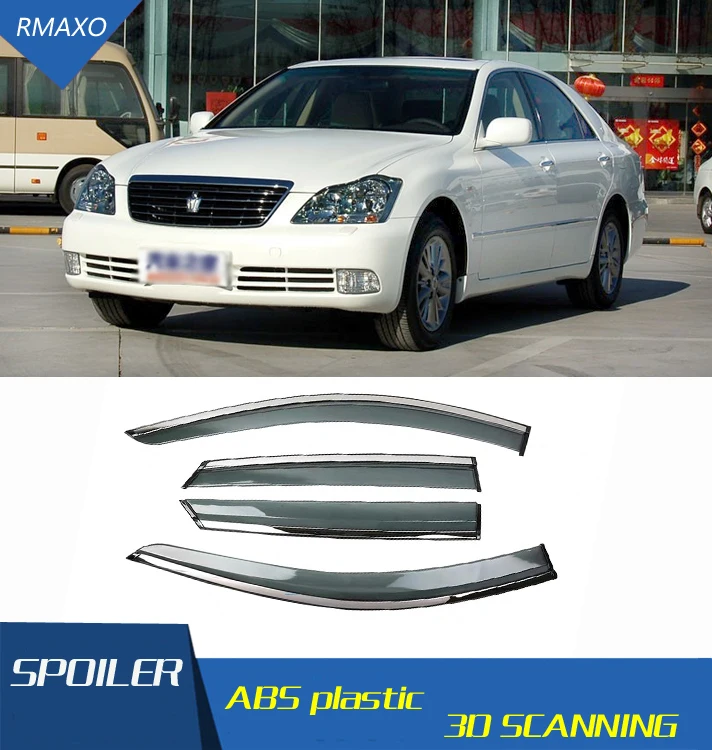 For Toyota Crown 2005-2009 Window Visor Vent Shades Sun Rain Deflector Guard For Toyota Crown Auto Accessories 4PCS/SET
For Toyota Crown 2005-2009 Window Visor Vent Shades Sun Rain Deflector Guard For Toyota Crown Auto Accessories 4PCS/SET