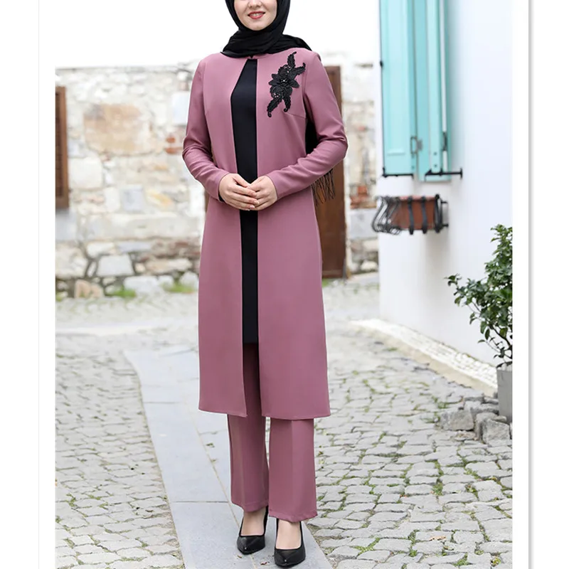 Women Suits New Season High Quality Large Size Combined Tunic Pants Turkish Made Muslim Islamic Hijab Clothing
Women Suits New Season High Quality Large Size Combined Tunic Pants Turkish Made Muslim Islamic Hijab Clothing