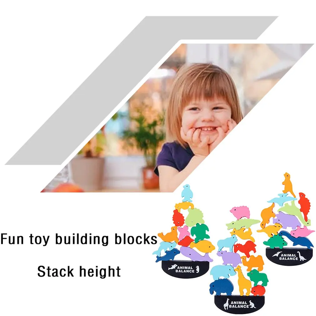 Baby Toys Wooden Jenga Building Block Colored Dinosaur Creative Educational Montessori Toy Stacking Game Rainbow Wooden Toys
Baby Toys Wooden Jenga Building Block Colored Dinosaur Creative Educational Montessori Toy Stacking Game Rainbow Wooden Toys