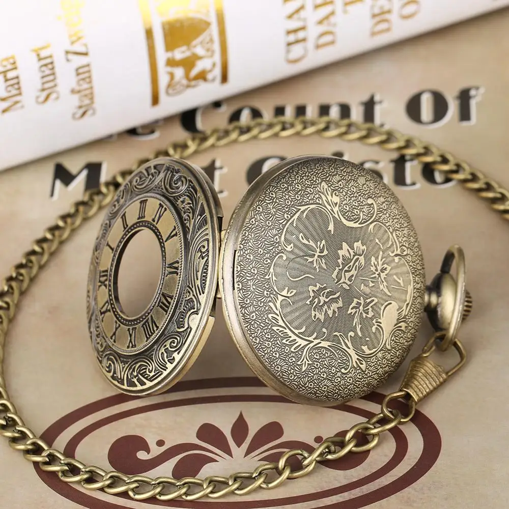 Vintage Pokect Watches Men Roman Number Necklace Steampunk Gifts Fob Watches for Women relogio de bolso New Arrival
Vintage Pokect Watches Men Roman Number Necklace Steampunk Gifts Fob Watches for Women relogio de bolso New Arrival