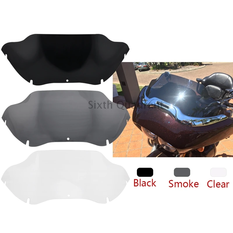 New Black/Smoke/Clear 9.5'' Motorcycle Front Windshield Fairing Windscreen Cover Fits For Harley Road Glide FLTR FLTRX 1998-2013
New Black/Smoke/Clear 9.5'' Motorcycle Front Windshield Fairing Windscreen Cover Fits For Harley Road Glide FLTR FLTRX 1998-2013