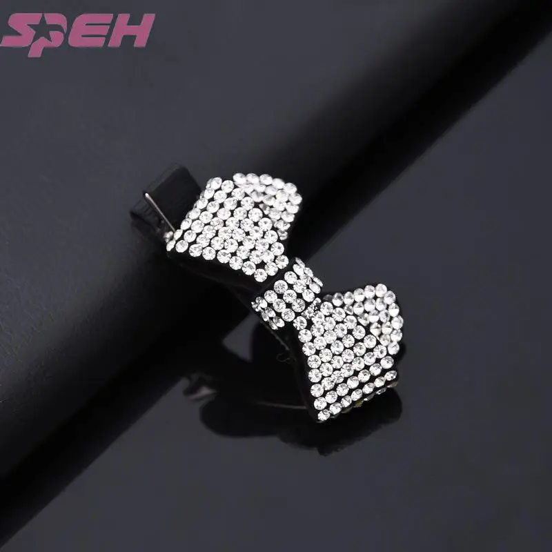 Simple and fashionable bow hairpin foreign trade small and fresh version of diamond inlaid acrylic hairpin
Simple and fashionable bow hairpin foreign trade small and fresh version of diamond inlaid acrylic hairpin