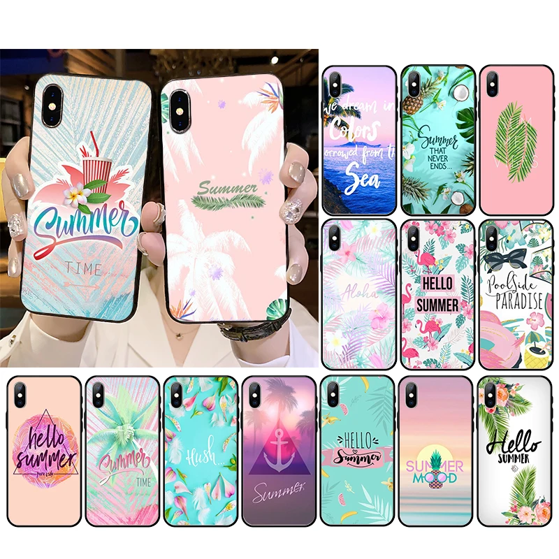 Summer Phone Case For iPhone 12mini 12 11 ProMax XS MAX XR SE2 8 7 6 6S Plus X 5S SE
Summer Phone Case For iPhone 12mini 12 11 ProMax XS MAX XR SE2 8 7 6 6S Plus X 5S SE
