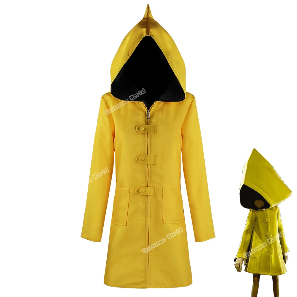 Little Nightmares six cosplay Little Nightmare Hungry Kids Little Six Cosplay Costume Party Halloween Party 2021 New Raincoat
Little Nightmares six cosplay Little Nightmare Hungry Kids Little Six Cosplay Costume Party Halloween Party 2021 New Raincoat
