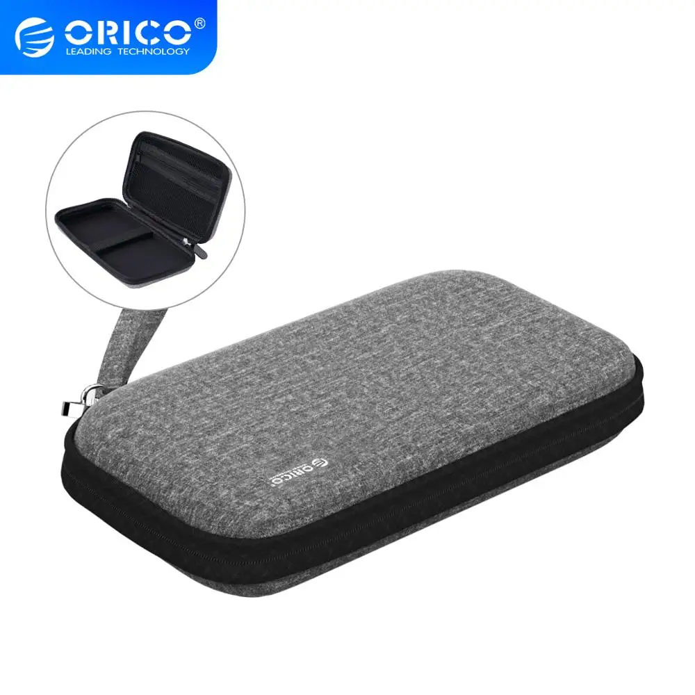 ORICO 2.5 Inch HDD Protection Bag Box For External HDD Power Bank Storage USB Hard Drive Disk Cable Earphone Multifunction Bag
ORICO 2.5 Inch HDD Protection Bag Box For External HDD Power Bank Storage USB Hard Drive Disk Cable Earphone Multifunction Bag