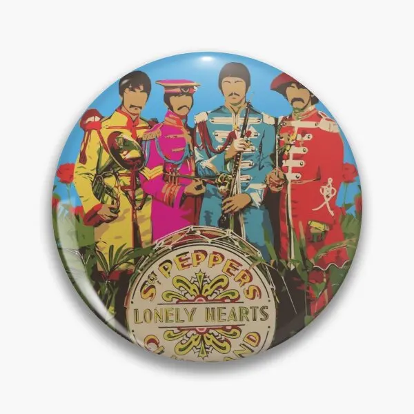 Sergeant Pepper Minimalist Album Cover Customizable Soft Button Pin Women Funny Clothes Collar Brooch Creative Gift Lapel Pin
Sergeant Pepper Minimalist Album Cover Customizable Soft Button Pin Women Funny Clothes Collar Brooch Creative Gift Lapel Pin