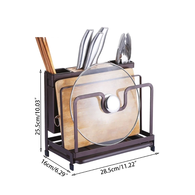 HX5F Kitchen Desktop Storage Rack Knife Block Cutting Board Chopper Holder with Rack
HX5F Kitchen Desktop Storage Rack Knife Block Cutting Board Chopper Holder with Rack