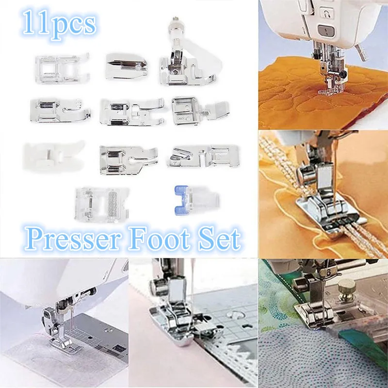 3 Style Multifunctional Sewing Accessories Tools Machine Parts Durable Snap-on Freely Hemming Roller Presser Foot Set
3 Style Multifunctional Sewing Accessories Tools Machine Parts Durable Snap-on Freely Hemming Roller Presser Foot Set