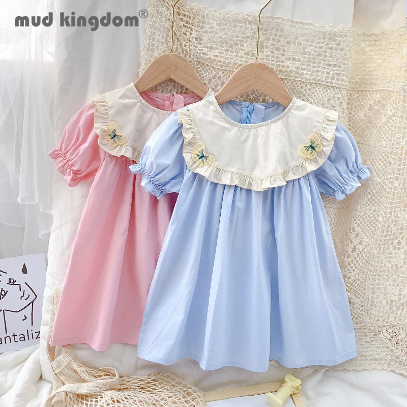 Mudkingdom Cute Princess Dress for Girls Elastic Puff Sleeves Flower Embroidery Ruffle Dresses Toddler Casual Summer Clothes
Mudkingdom Cute Princess Dress for Girls Elastic Puff Sleeves Flower Embroidery Ruffle Dresses Toddler Casual Summer Clothes