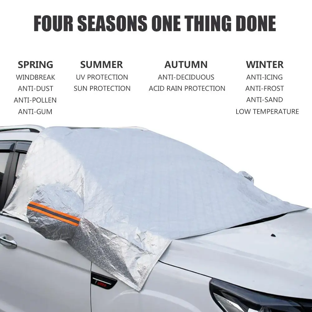 Universal Car Windshield Snow Sunshade Cover Car Rain Ice Snow Protector Anti Sun UV Heat Front Window Thick Car Protector Cover
Universal Car Windshield Snow Sunshade Cover Car Rain Ice Snow Protector Anti Sun UV Heat Front Window Thick Car Protector Cover