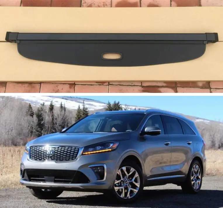 Высококачественный защитный экран для заднего багажника для KIA SORENTO 2018 2019 2020 2021 (черный, бежевый)
Высококачественный защитный экран для заднего багажника для KIA SORENTO 2018 2019 2020 2021 (черный, бежевый)