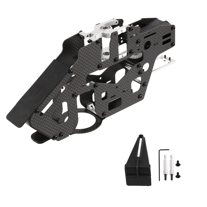450 Universal Remote Control Helicopter Carbon Fiber Metal Frame Shaft Transmission Fuselage Assembly Accessories
450 Universal Remote Control Helicopter Carbon Fiber Metal Frame Shaft Transmission Fuselage Assembly Accessories