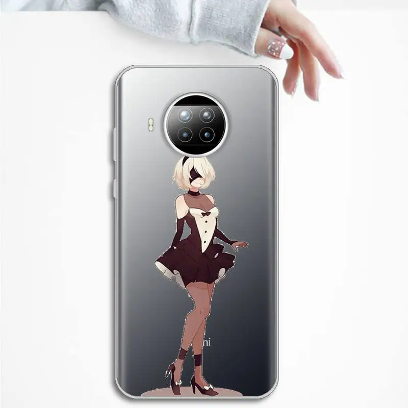 Anime Nier Automata 2b Phone Case Transparent for Xiaomi mi Redmi note 10 t 8 9 pro lite 11 Samsung S 8 9 10 20
Anime Nier Automata 2b Phone Case Transparent for Xiaomi mi Redmi note 10 t 8 9 pro lite 11 Samsung S 8 9 10 20