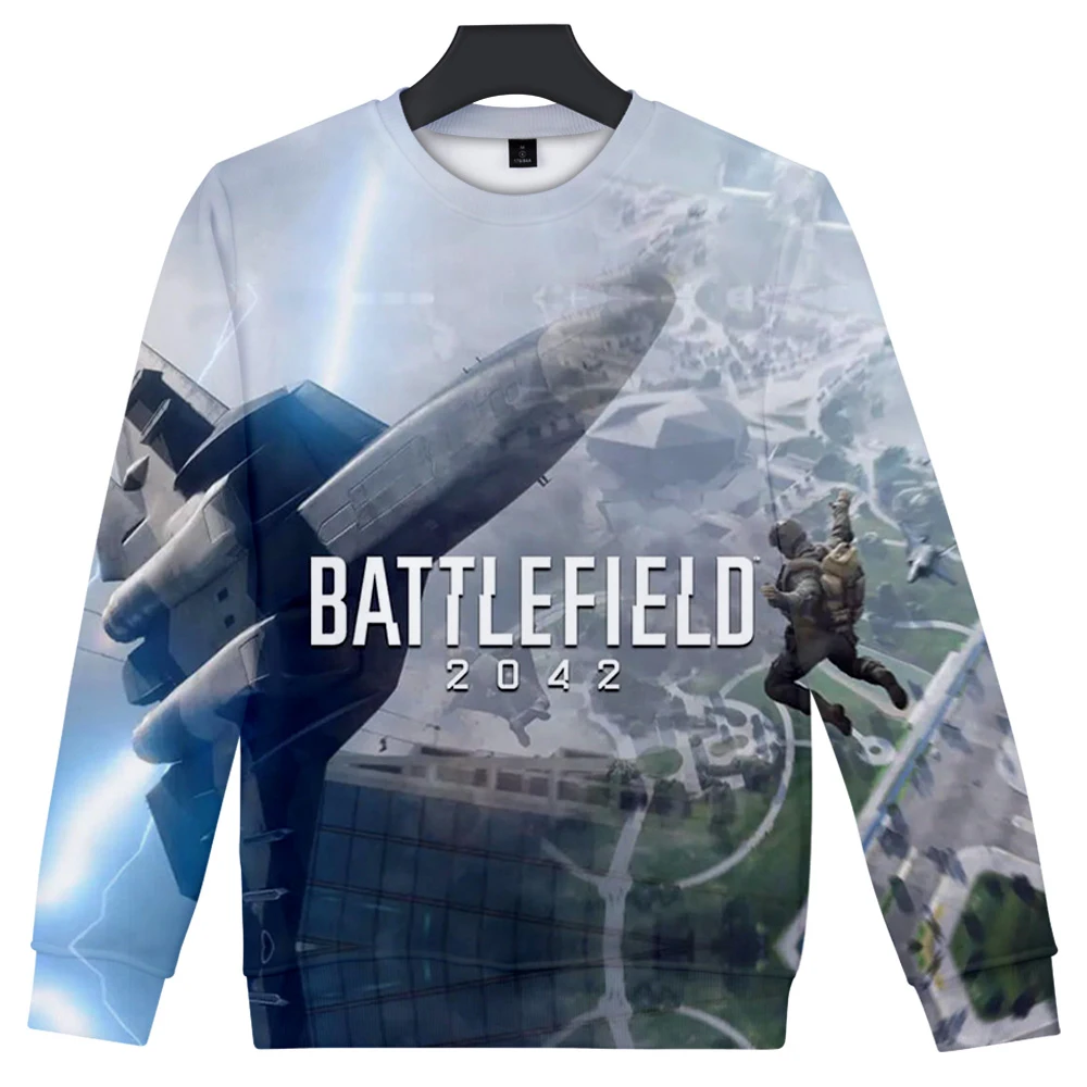 Fashion Game Battlefield 2042 3D printed O-Neck Sweatshirts Boys/Girls Capless Sweatshirt Adult/Child Hatless Sweatshirts
Fashion Game Battlefield 2042 3D printed O-Neck Sweatshirts Boys/Girls Capless Sweatshirt Adult/Child Hatless Sweatshirts