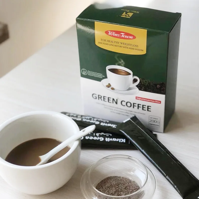 20 чайных пакетиков для похудения зеленый кофе с контролем Ganoderma чай детоксикации