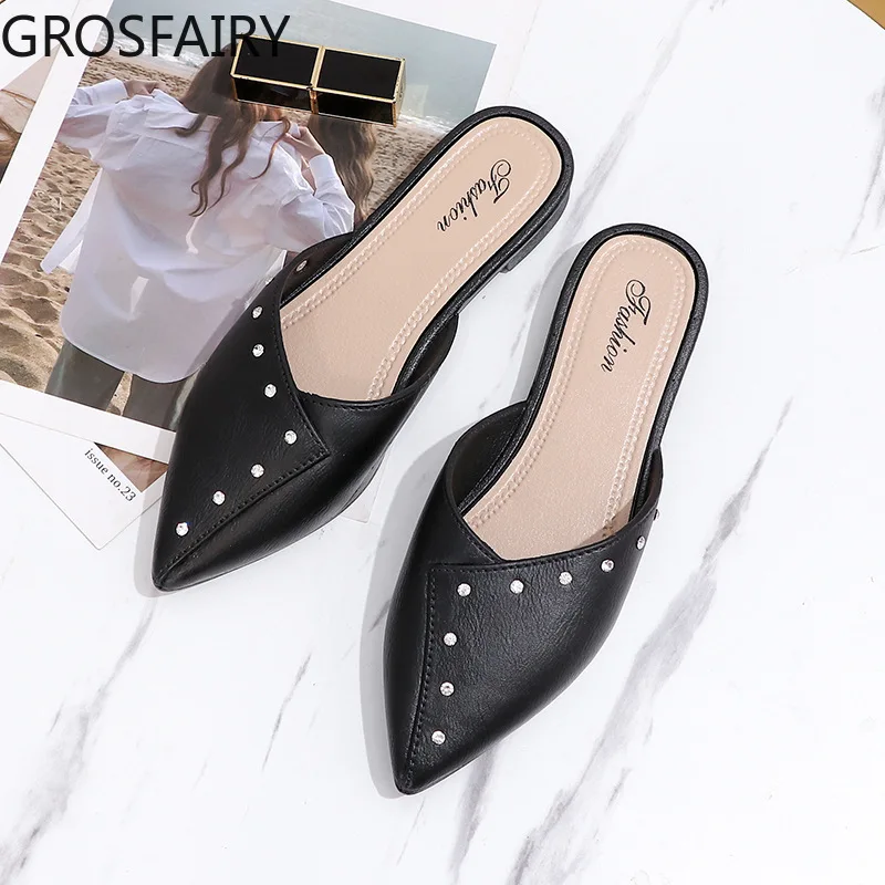 2021 New Women's Sandals and Slippers Fashion Half Slippers Summer Outer Wear Baotou Single Shoes Women's Slippers Outer Wear
2021 New Women's Sandals and Slippers Fashion Half Slippers Summer Outer Wear Baotou Single Shoes Women's Slippers Outer Wear