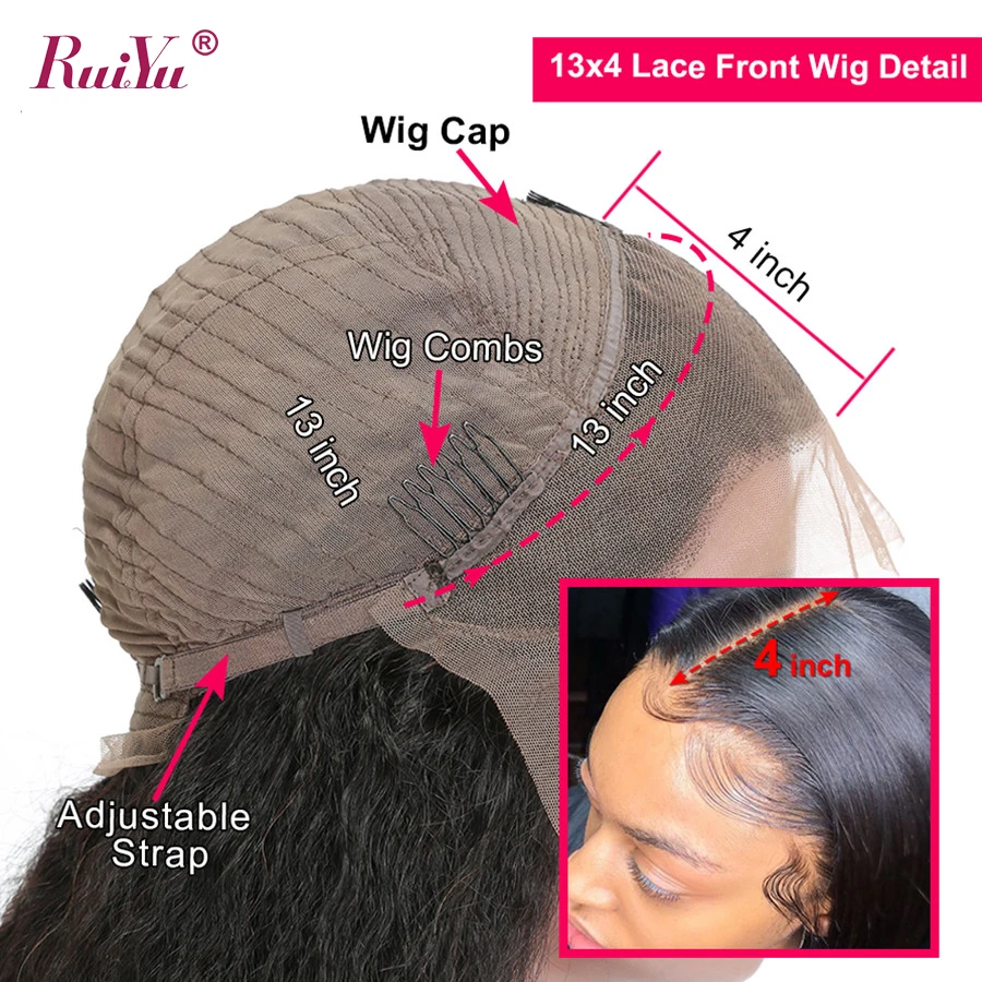 Pre Plucked Body Wave 13x4 Lace Front Human Hair Wigs For Women Lace Frontal Wigs Brazilian Remy 250% Density RUIYU Hair
Pre Plucked Body Wave 13x4 Lace Front Human Hair Wigs For Women Lace Frontal Wigs Brazilian Remy 250% Density RUIYU Hair