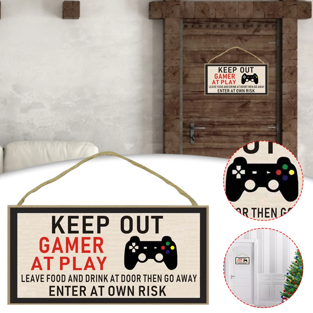 Keep Out Gamer at Play Enter at Own Risk Funny Novelty Bedroom Gifts Christmas Birthday Gift for Son Brother Boyfriend
Keep Out Gamer at Play Enter at Own Risk Funny Novelty Bedroom Gifts Christmas Birthday Gift for Son Brother Boyfriend