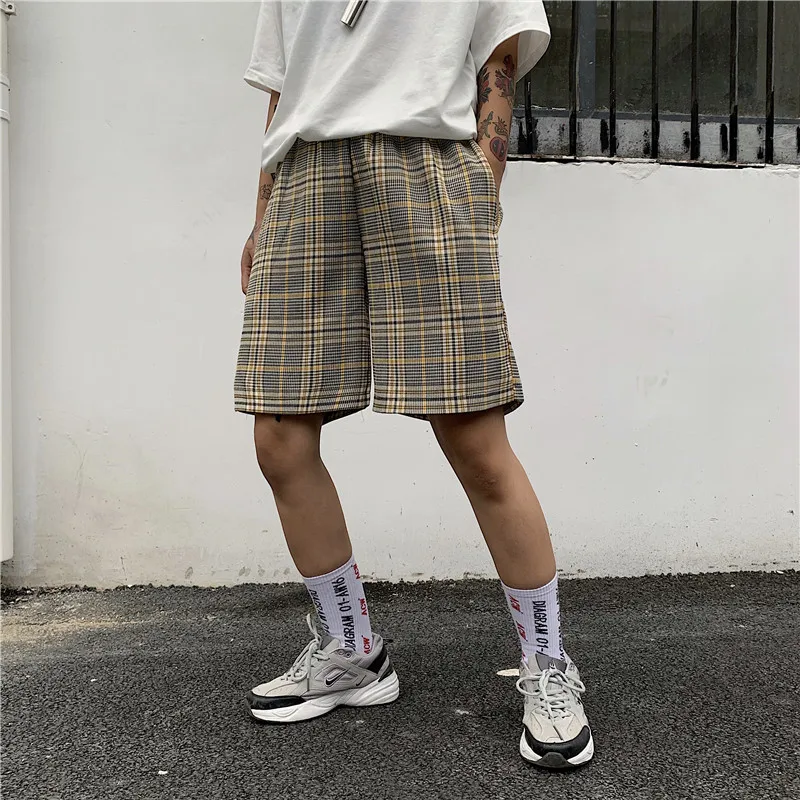 Harajpoo Women Shorts Summer Casual Korean Version Ins Thin Section Wild Loose Couple Wide-leg Straight Lattice Five-point Pants
Harajpoo Women Shorts Summer Casual Korean Version Ins Thin Section Wild Loose Couple Wide-leg Straight Lattice Five-point Pants