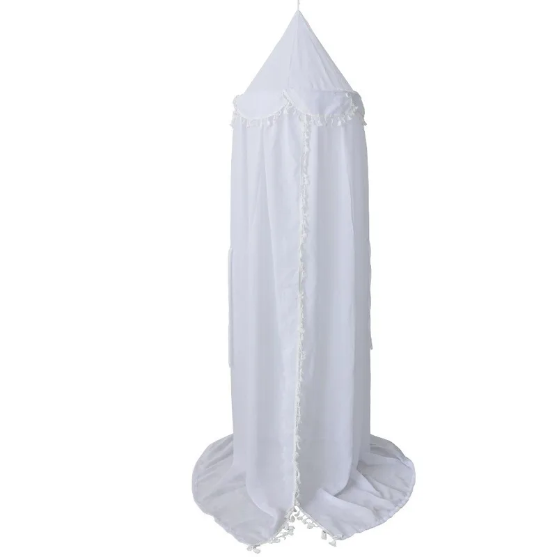 INS New Tassel Three-dimensional Chiffon Furry Ball Lace Tent Children's Dome Bed Curtain Crib Petal Mosquito Net
INS New Tassel Three-dimensional Chiffon Furry Ball Lace Tent Children's Dome Bed Curtain Crib Petal Mosquito Net
