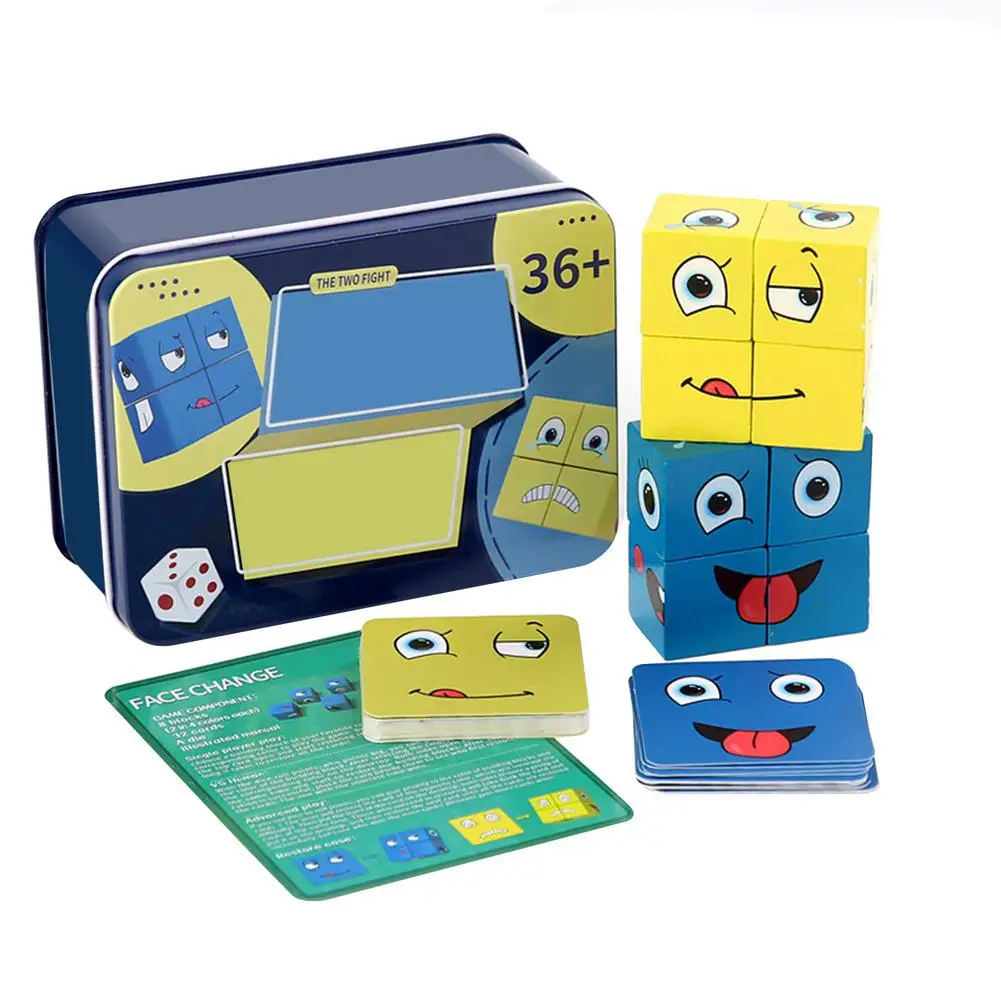 Wooden Expressions Matching Block Puzzles Building Cubes Toy Board Games Educational Montessori Toys For Kids Ages 3 Years And U
Wooden Expressions Matching Block Puzzles Building Cubes Toy Board Games Educational Montessori Toys For Kids Ages 3 Years And U