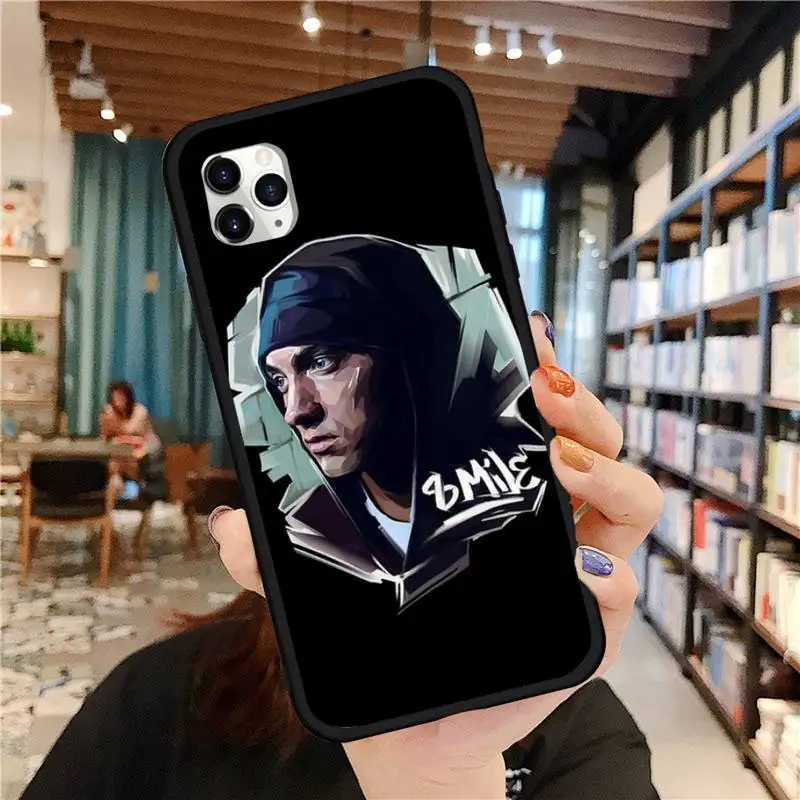 Hip Hop Rapper Eminem rap Phone Case for iPhone 11 12 pro MINI XS MAX 8 7 6 6S Plus X 5S SE 2020 XR
Hip Hop Rapper Eminem rap Phone Case for iPhone 11 12 pro MINI XS MAX 8 7 6 6S Plus X 5S SE 2020 XR