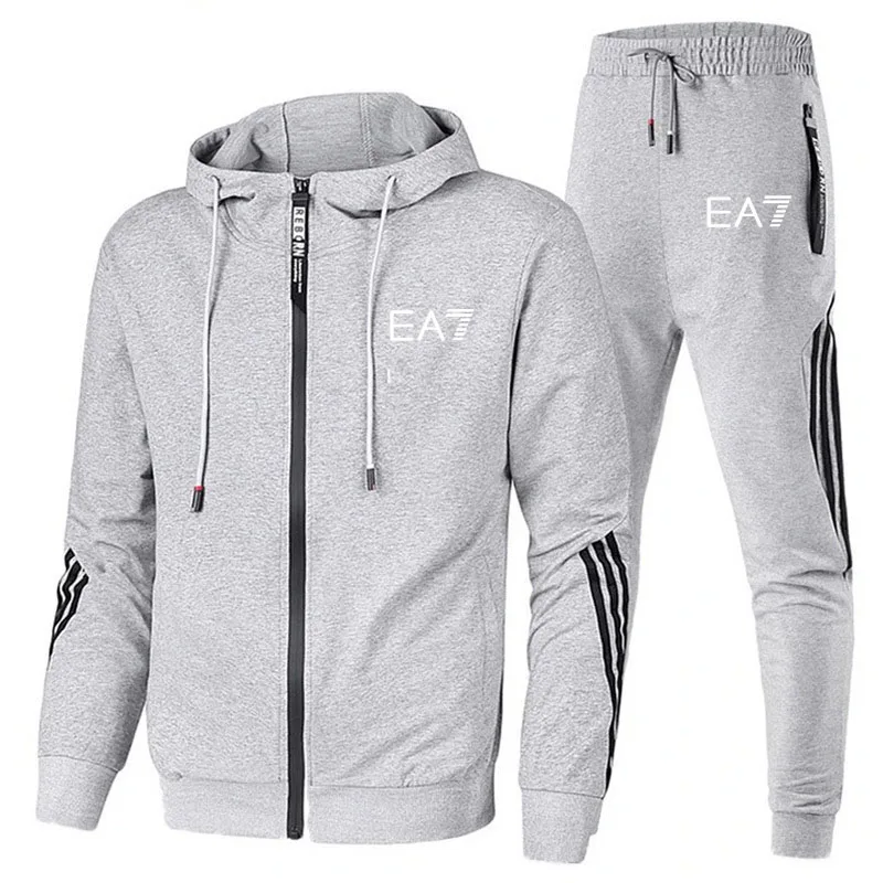 2021 Fashion Hot Sale EA7 Men's Zipper Sportswear High Quality Two-piece Men's Fashion Suit M-3XL
2021 Fashion Hot Sale EA7 Men's Zipper Sportswear High Quality Two-piece Men's Fashion Suit M-3XL