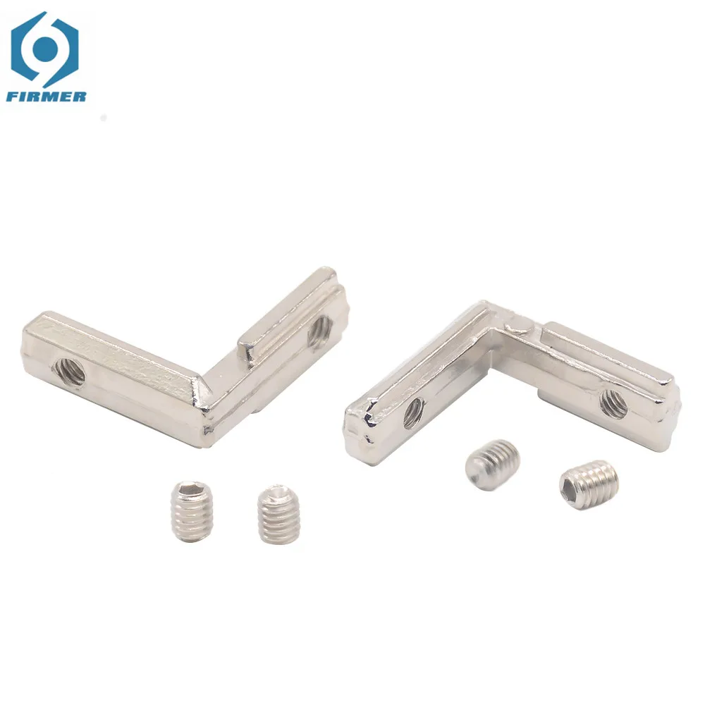Hotsale T slot L type 90 Degree 2020 aluminum connector bracket fastener EU standard 20/30/40/45 series aluminum profile parts
Hotsale T slot L type 90 Degree 2020 aluminum connector bracket fastener EU standard 20/30/40/45 series aluminum profile parts
