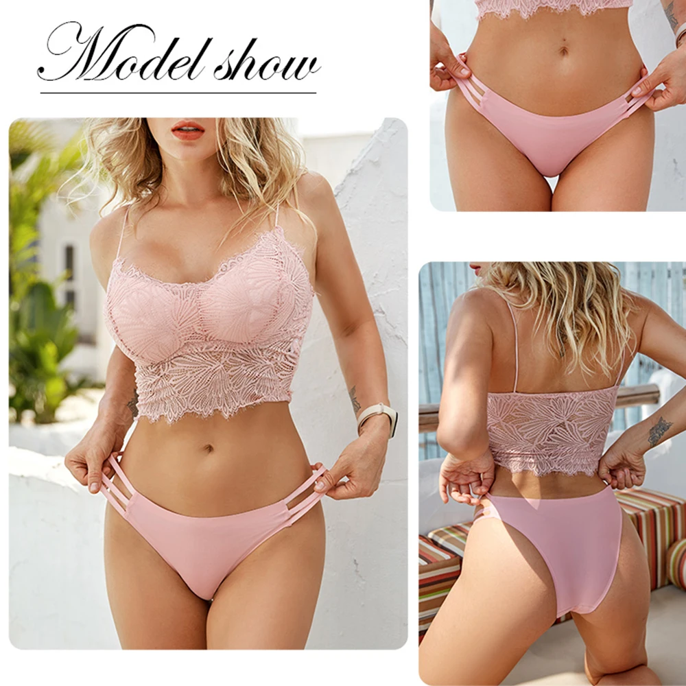 Nahtlose Hschen Frauen Unterwsche Sexy Weibliche Slips T-zurck Einfarbig G-string Weiche Tanga Mdchen Hohl Taille Panty M-XL 
Nahtlose Hschen Frauen Unterwsche Sexy Weibliche Slips T-zurck Einfarbig G-string Weiche Tanga Mdchen Hohl Taille Panty M-XL