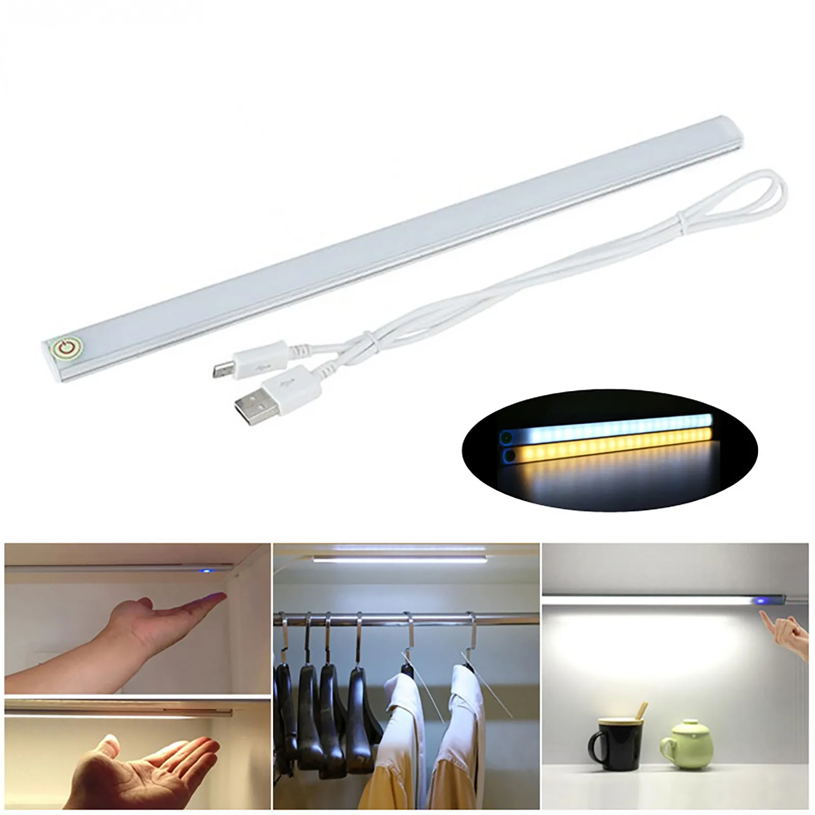LED Under Cabinet Light Sensor Lamp Rechargeable Ultra thin Lights For kitchen Cabinets Closet Wardrobe Lighting For Wardrobes 
LED Under Cabinet Light Sensor Lamp Rechargeable Ultra thin Lights For kitchen Cabinets Closet Wardrobe Lighting For Wardrobes