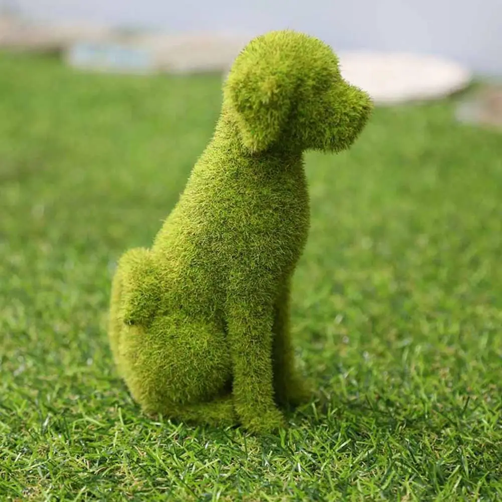 Dog Shape DIY Artificial Grass Animal Resin Eye-catching Garden Turf Grass Animal Office Decor
Dog Shape DIY Artificial Grass Animal Resin Eye-catching Garden Turf Grass Animal Office Decor