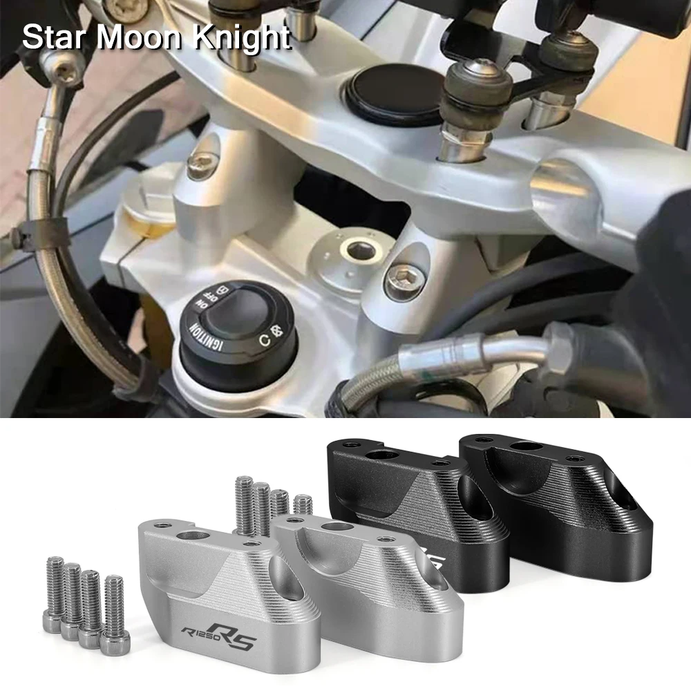 Motorcycle Handlebar Riser Drag Handle Bar Clamp Extend Adapter For BMW R1200RS 2015 - 2020 R1250RS 2019 - 2021 R 1200 1250 RS
Motorcycle Handlebar Riser Drag Handle Bar Clamp Extend Adapter For BMW R1200RS 2015 - 2020 R1250RS 2019 - 2021 R 1200 1250 RS