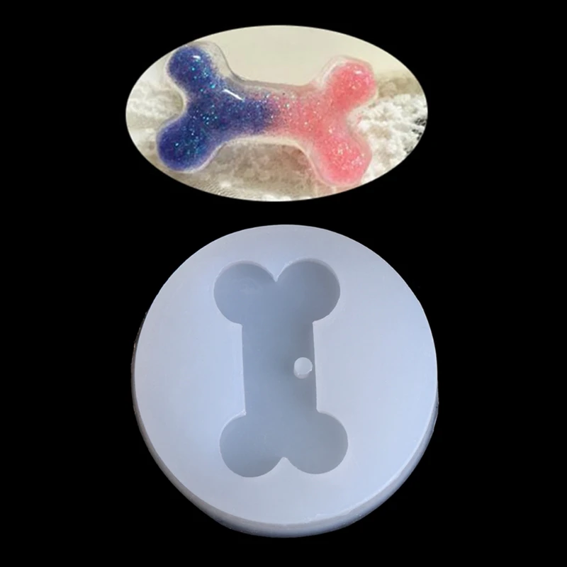Transparent Silicone Pendant Mould Resin Bone Shape DIY Jewelry Making Tool Fondant Cake silicone mold for resin
Transparent Silicone Pendant Mould Resin Bone Shape DIY Jewelry Making Tool Fondant Cake silicone mold for resin