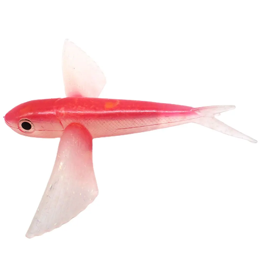 Bionic Flying Artificial Fish Fishing Lure Marine Water Bait Trolling Tuna Soft Baits For Fishing Accessories
Bionic Flying Artificial Fish Fishing Lure Marine Water Bait Trolling Tuna Soft Baits For Fishing Accessories