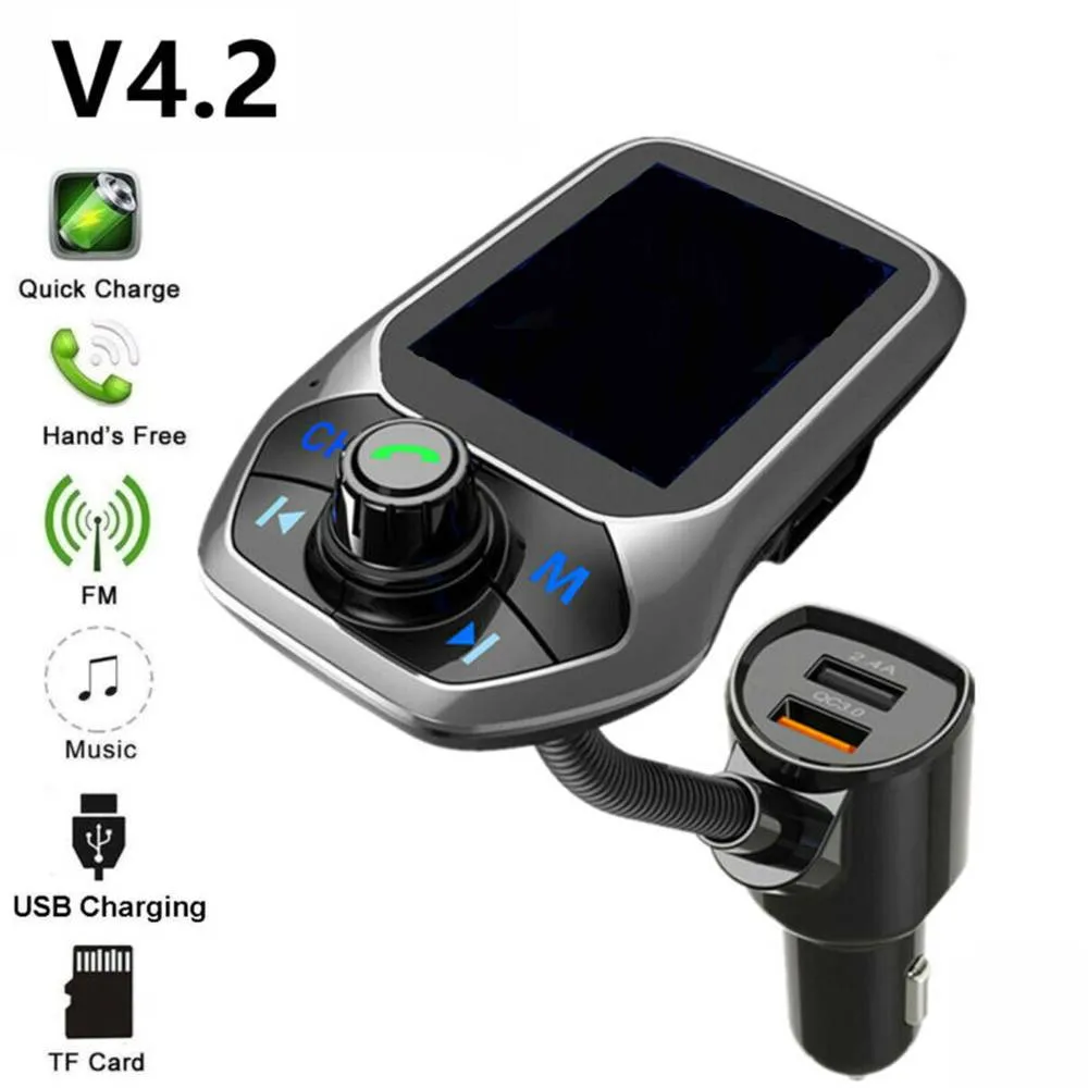 Car Bluetooth MP3 Player Stereo Receiver FM Transmitter Modulator Hands Free Radio Adapter Kit USB Charger For BMW Golf Passat
Car Bluetooth MP3 Player Stereo Receiver FM Transmitter Modulator Hands Free Radio Adapter Kit USB Charger For BMW Golf Passat