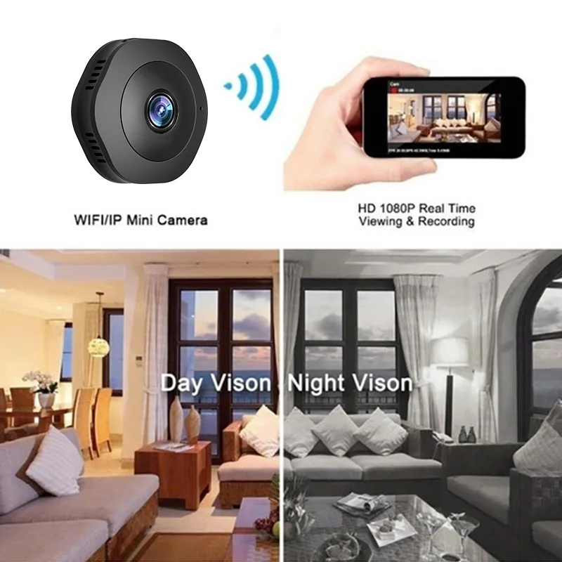 4K 1080P HD WiFi/DV Mini Camera APP Remote Control Monitor Home Security DV Kamera IP Camera IR Night Magnetic Wireless Camera
4K 1080P HD WiFi/DV Mini Camera APP Remote Control Monitor Home Security DV Kamera IP Camera IR Night Magnetic Wireless Camera